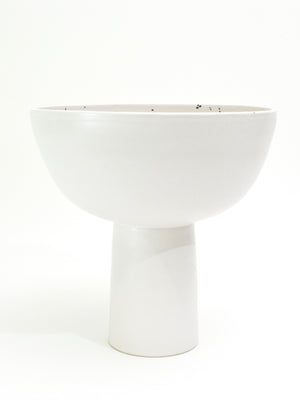 Lilac Ceramic Pedestal Bowl
