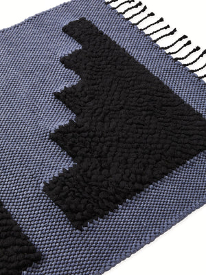 Steps Mat in Black