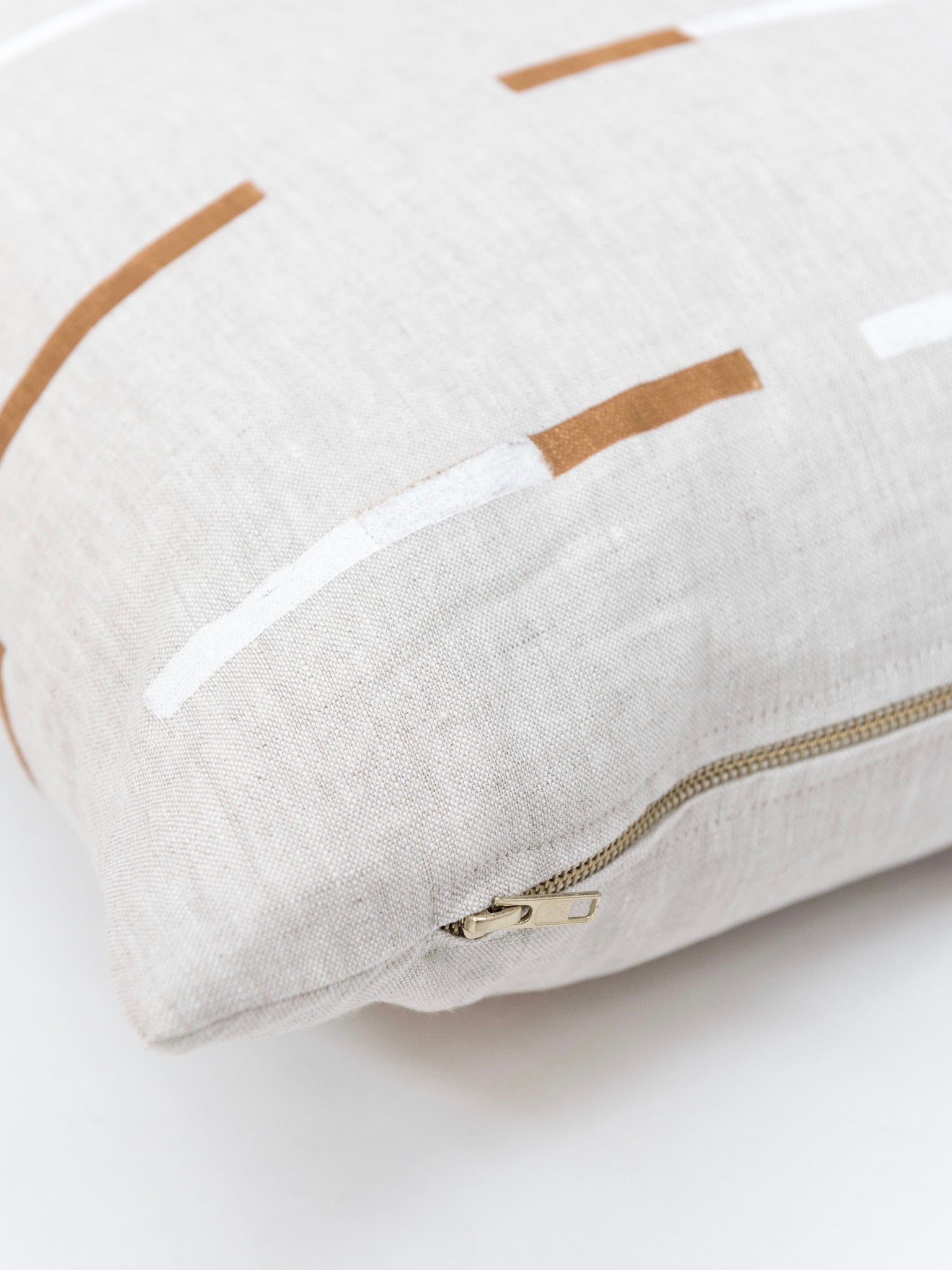 OVERLAPPING DASHES PILLOW