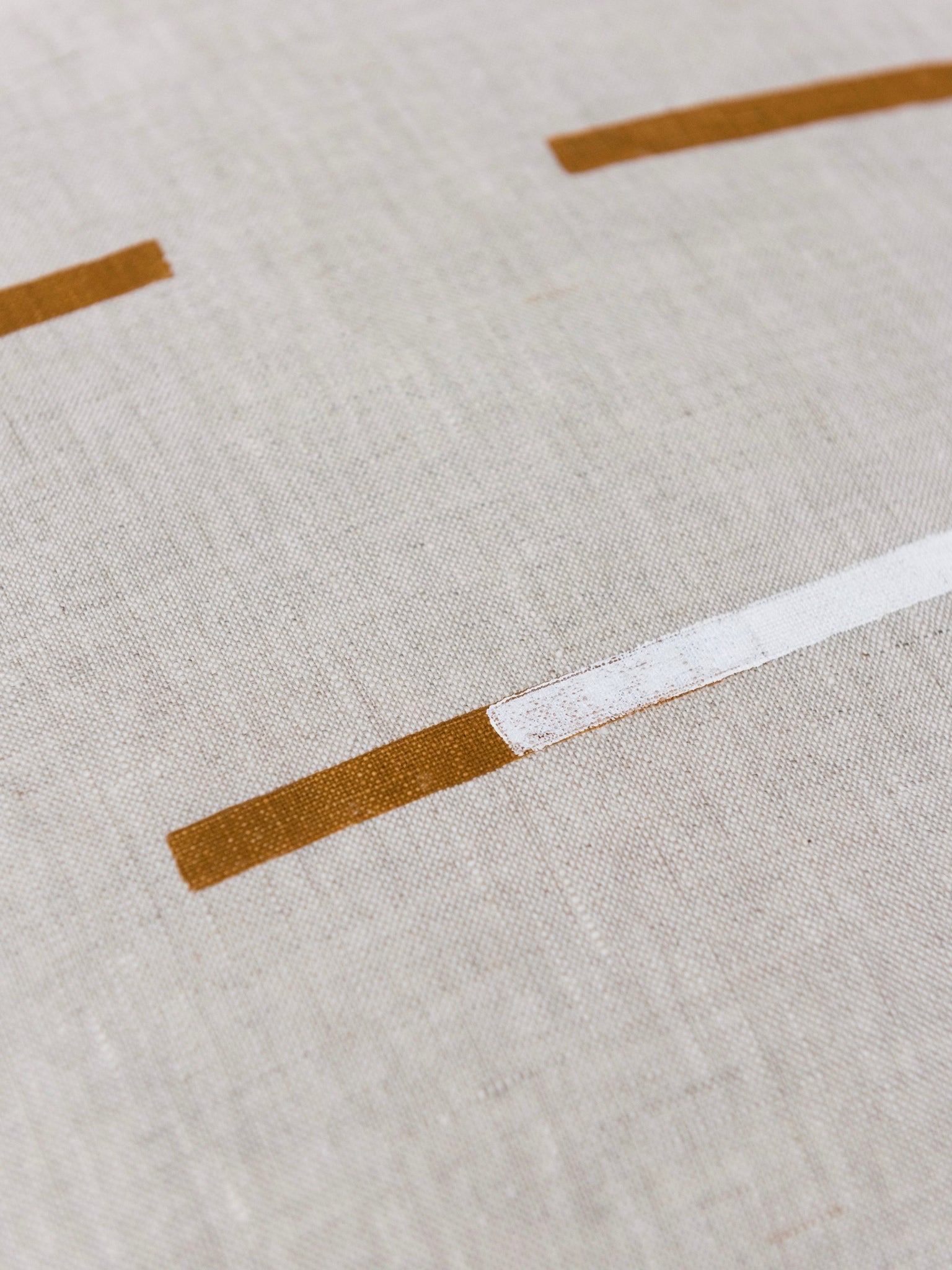 OVERLAPPING DASHES PILLOW