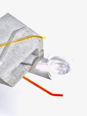 Glass Straws in Warm