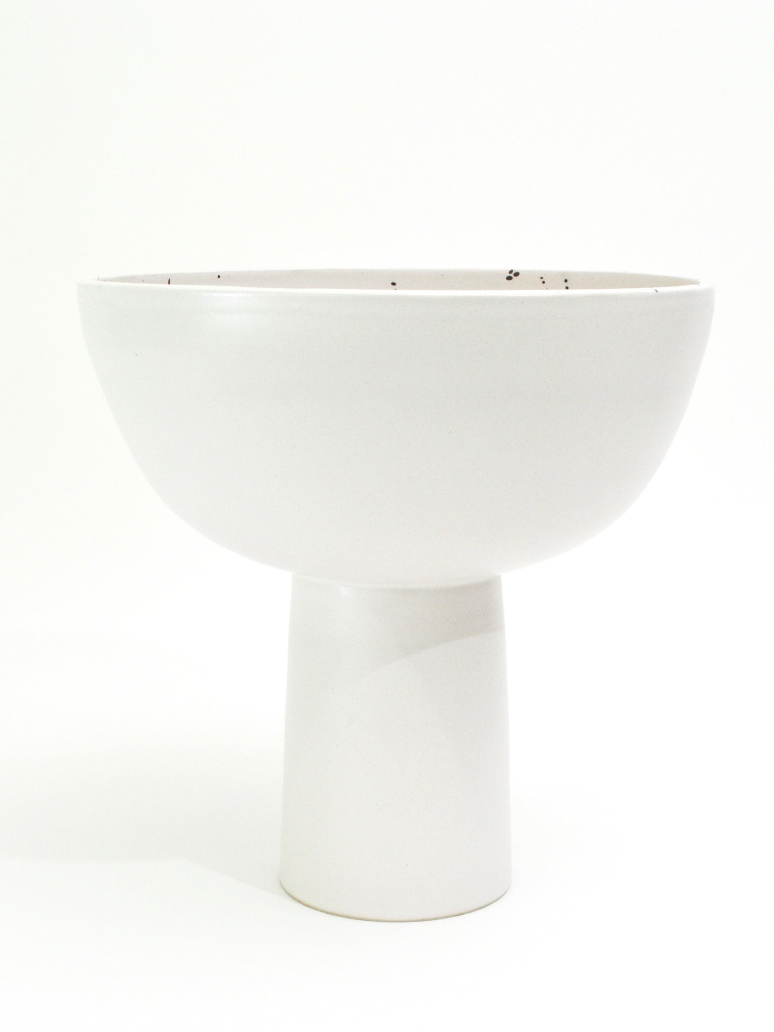 Lilac Ceramic Pedestal Bowl