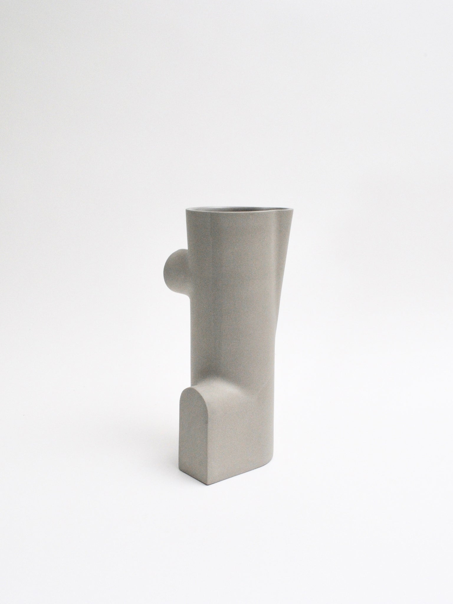 Section B Vase in Cement