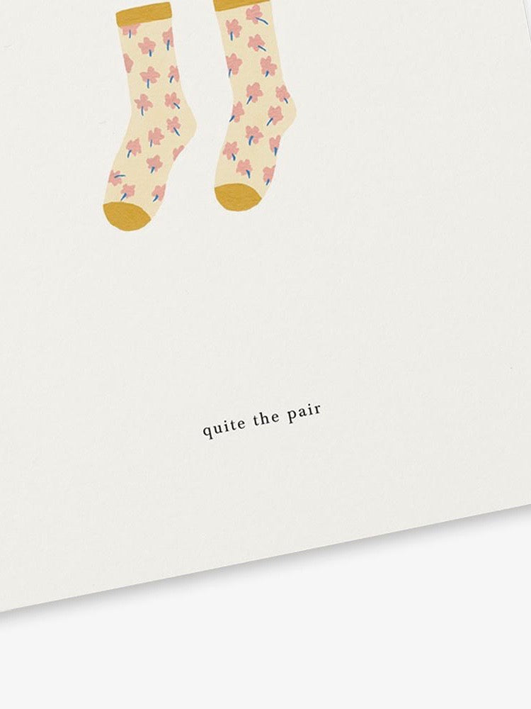 SOCKS CARD