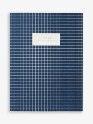 Blue Check Notebook