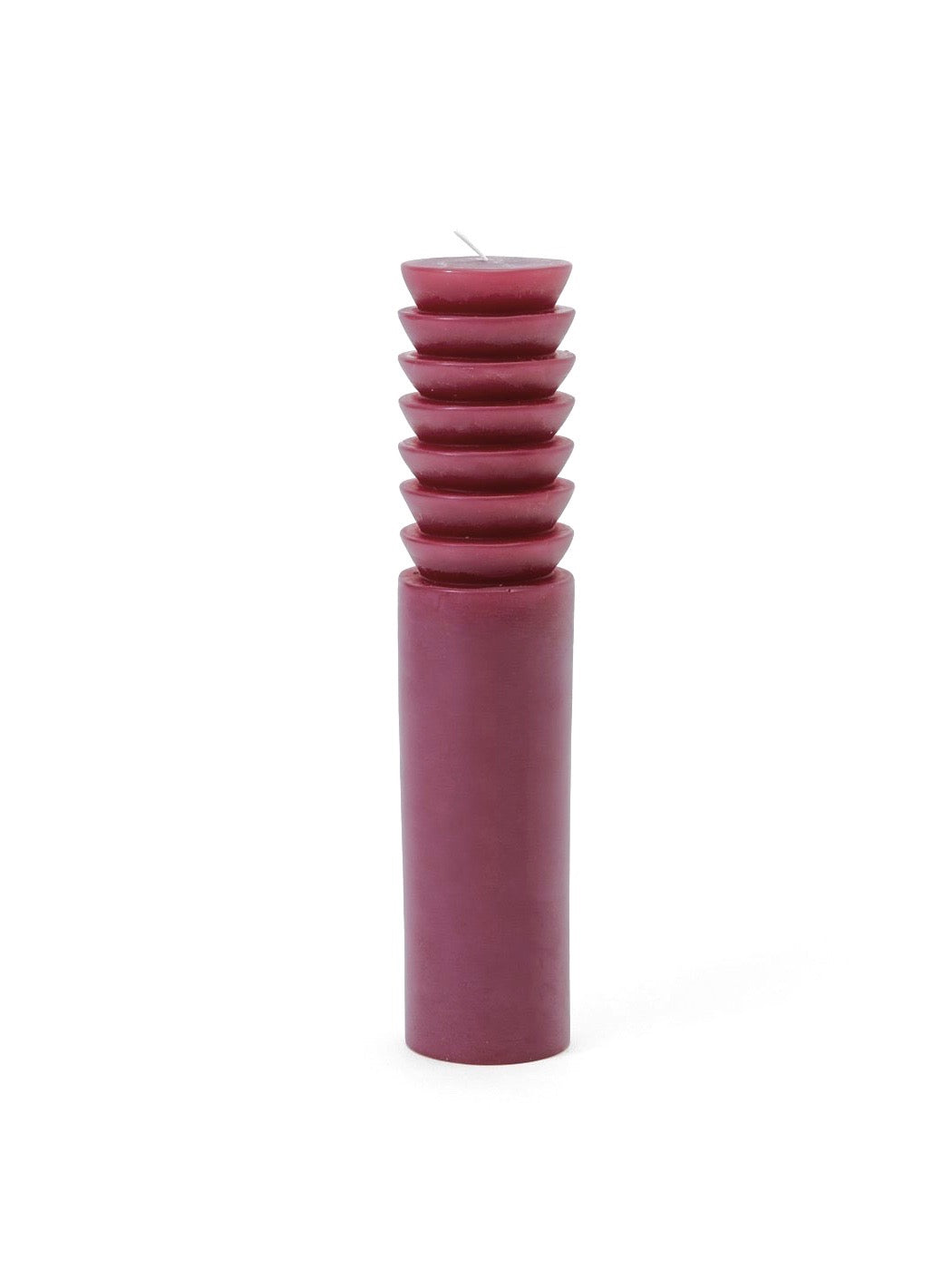 Totem Candle in Plum