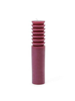 Totem Candle in Plum