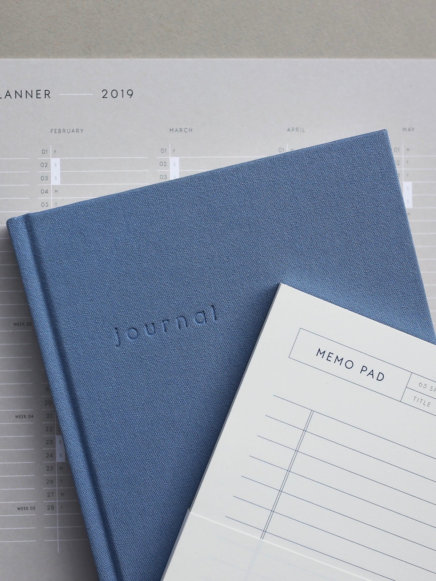 Blue Hardcover Journal